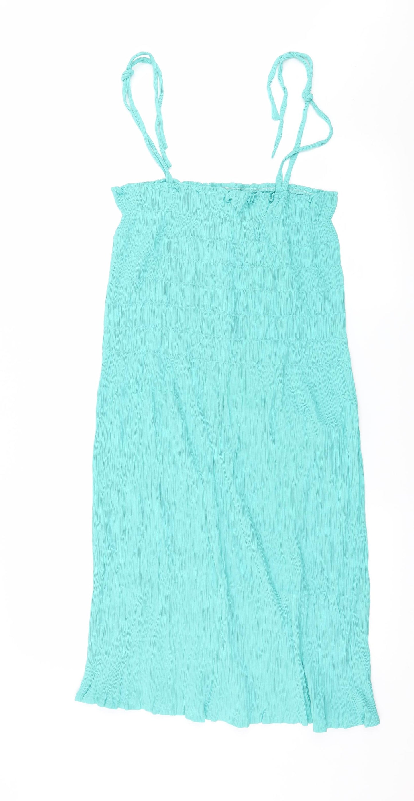 Casual Comfort Womens Blue   Slip Dress  Size 18
