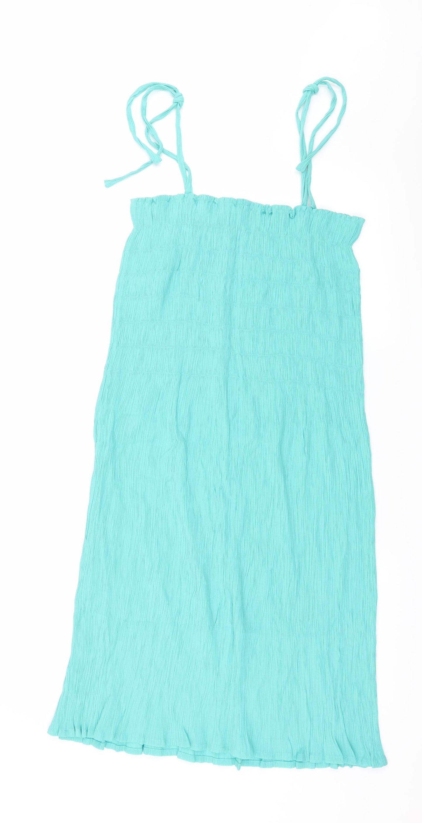Casual Comfort Womens Blue   Slip Dress  Size 18