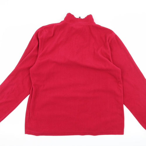 McKINLEY Womens Pink  Fleece Pullover Sweatshirt Size 18