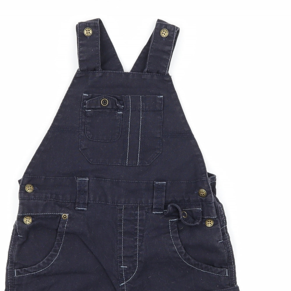 NEXT Boys Blue   Dungaree Outfit/Set Size 12-18 Months