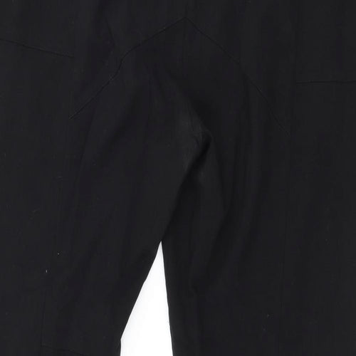 Plus Fine Womens Black   Trousers  Size 2XL L28 in