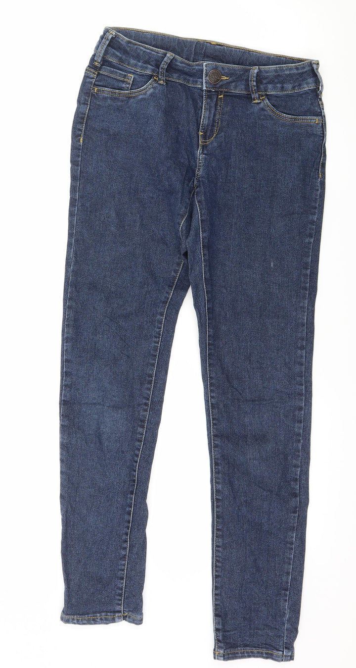 C&A Girls Blue Denim Skinny Jeans Size 13 Years