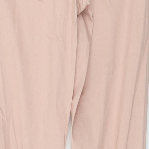 Denim & Co. Womens Pink  Denim Skinny Jeans Size 10 L29 in
