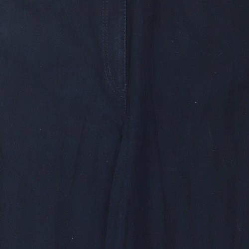 Toni Dress Womens Blue   Cropped Trousers Size 34 in L23 in