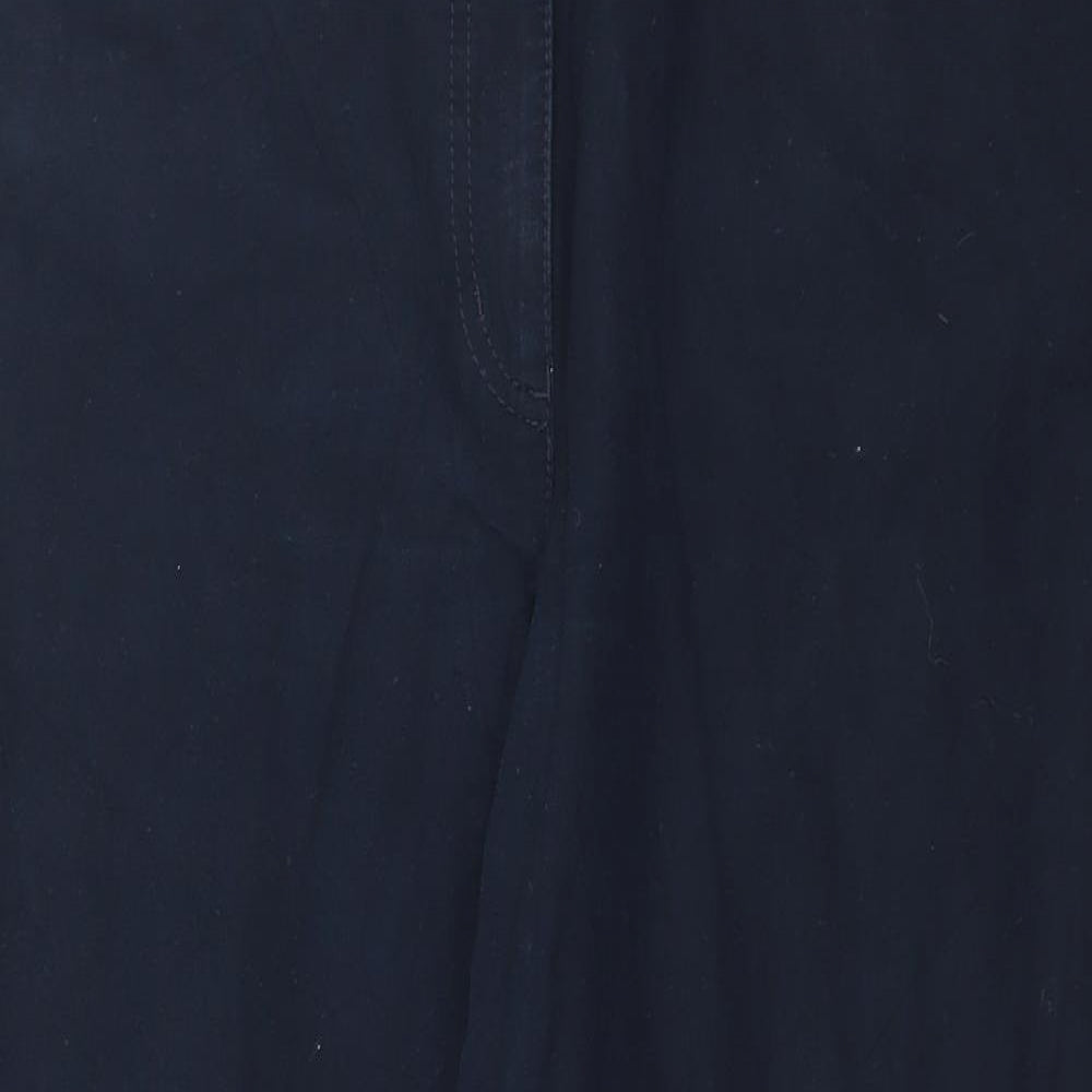 Toni Dress Womens Blue   Cropped Trousers Size 34 in L23 in