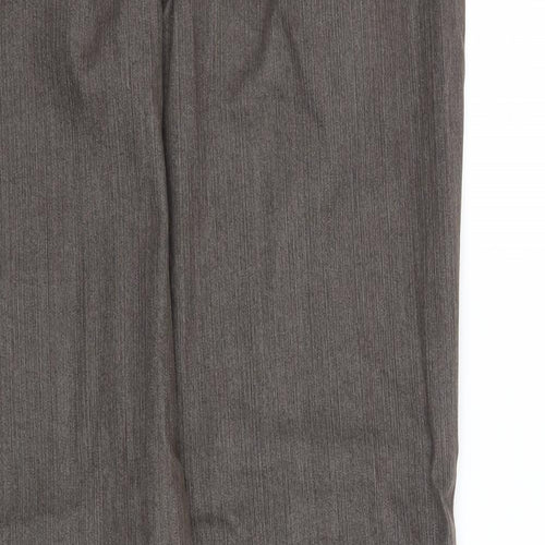Preworn Womens Grey   Straight Jeans Size 34 in L29 in
