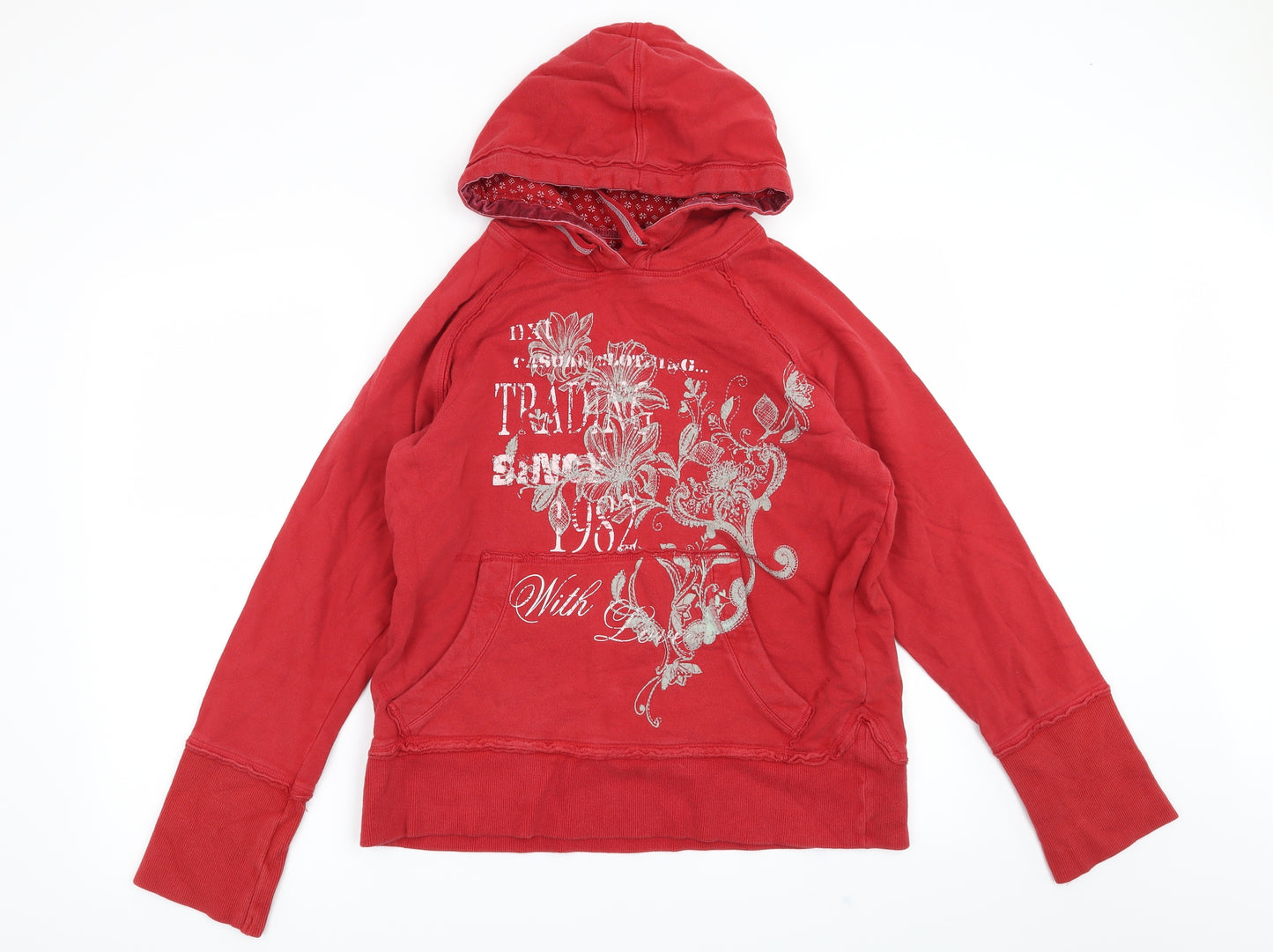 NEXT Womens Red   Pullover Hoodie Size 18