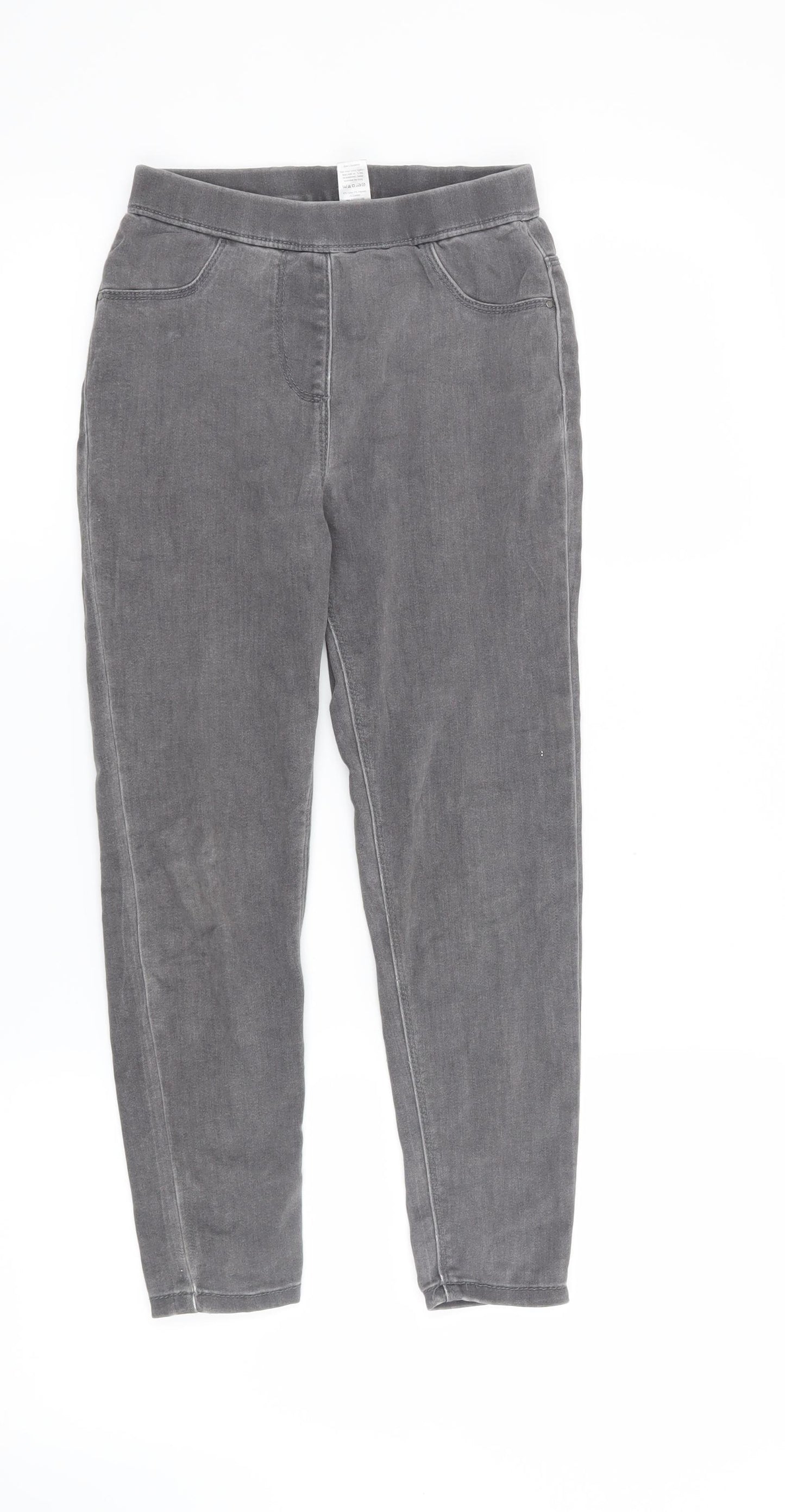 George Girls Grey   Jegging Jeans Size 7-8 Years
