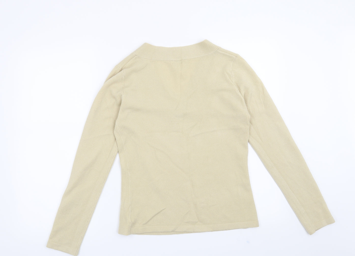 Etam Womens Beige   Pullover Jumper Size 14