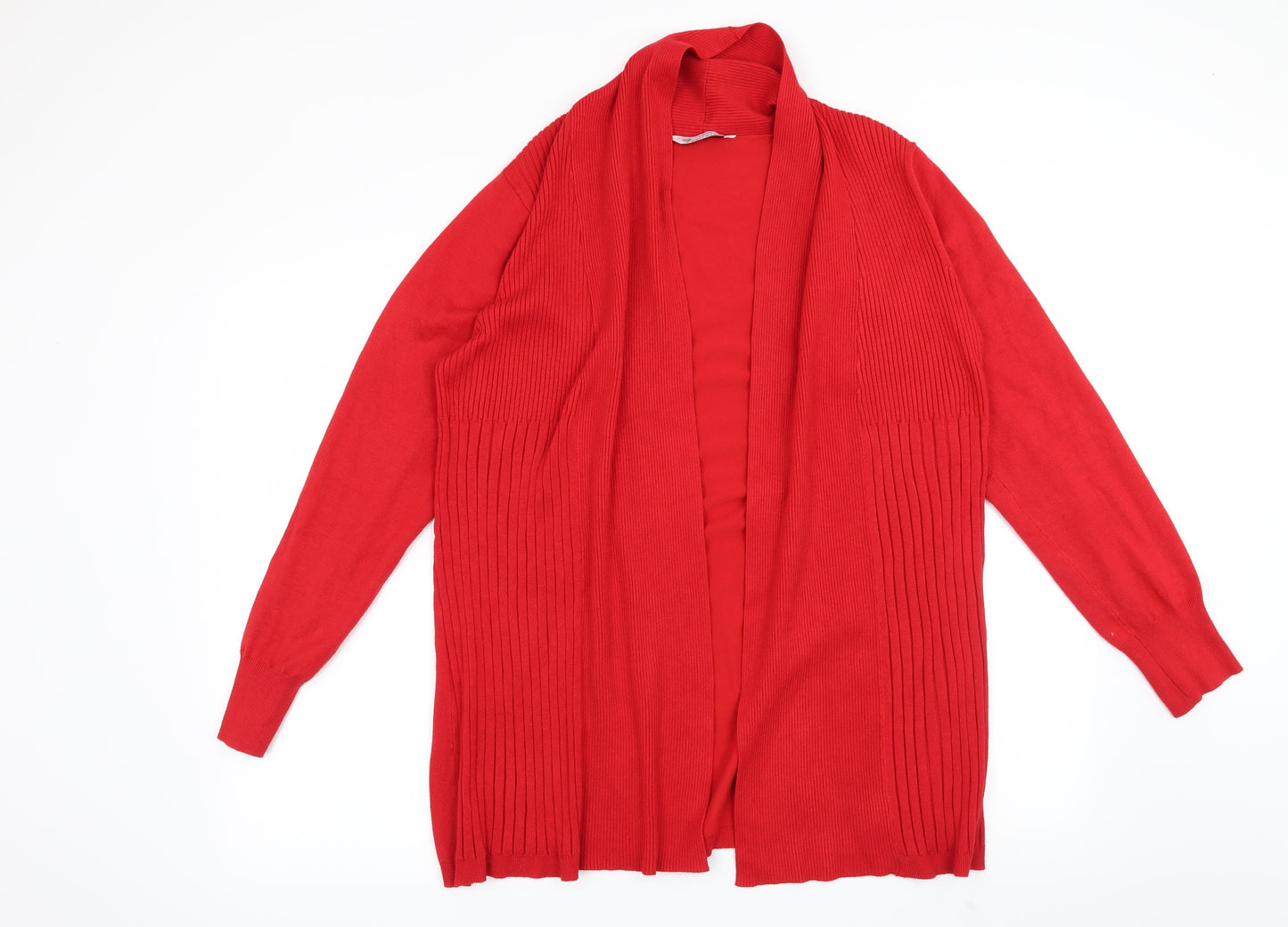 BHS Womens Red   Cardigan Jumper Size 16