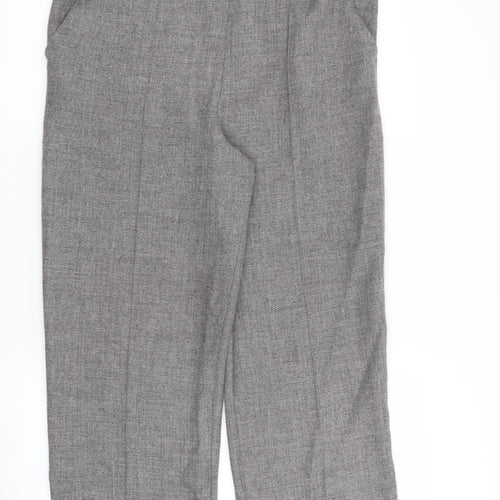 Marks and Spencer Womens Grey   Trousers  Size 14 L25 in