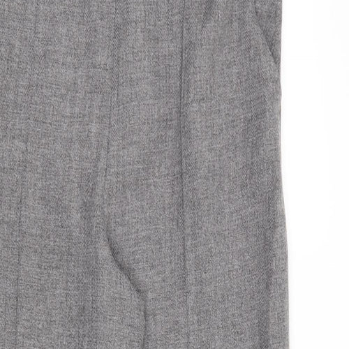 Marks and Spencer Womens Grey   Trousers  Size 14 L25 in