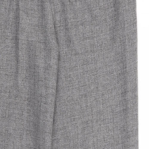 Marks and Spencer Womens Grey   Trousers  Size 14 L25 in