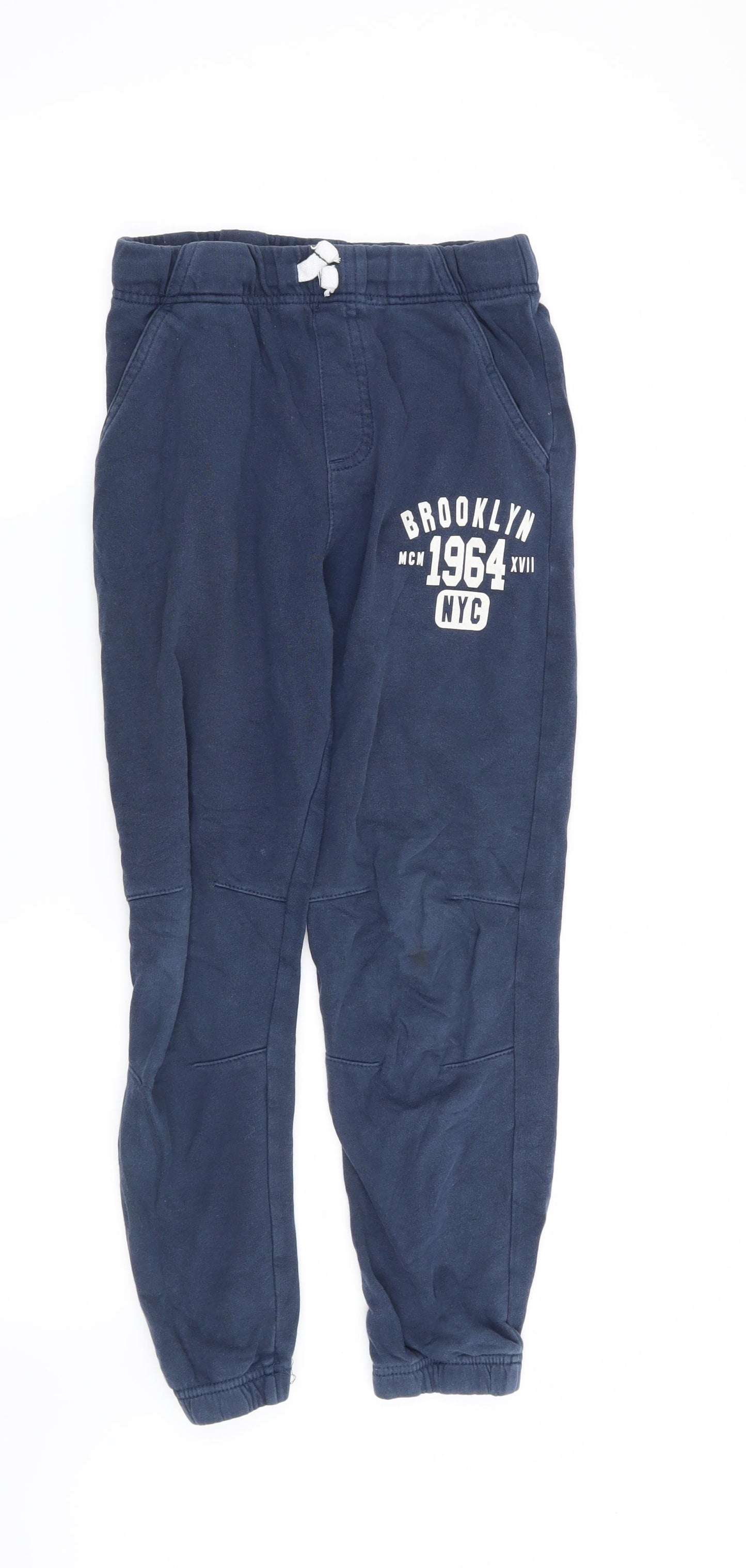 George Boys Blue   Sweatpants Trousers Size 9-10 Years
