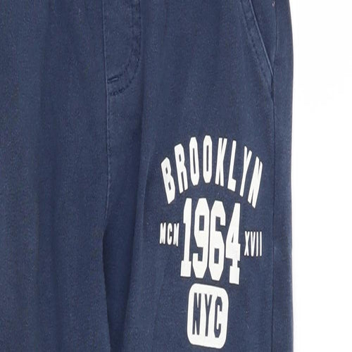 George Boys Blue   Sweatpants Trousers Size 9-10 Years