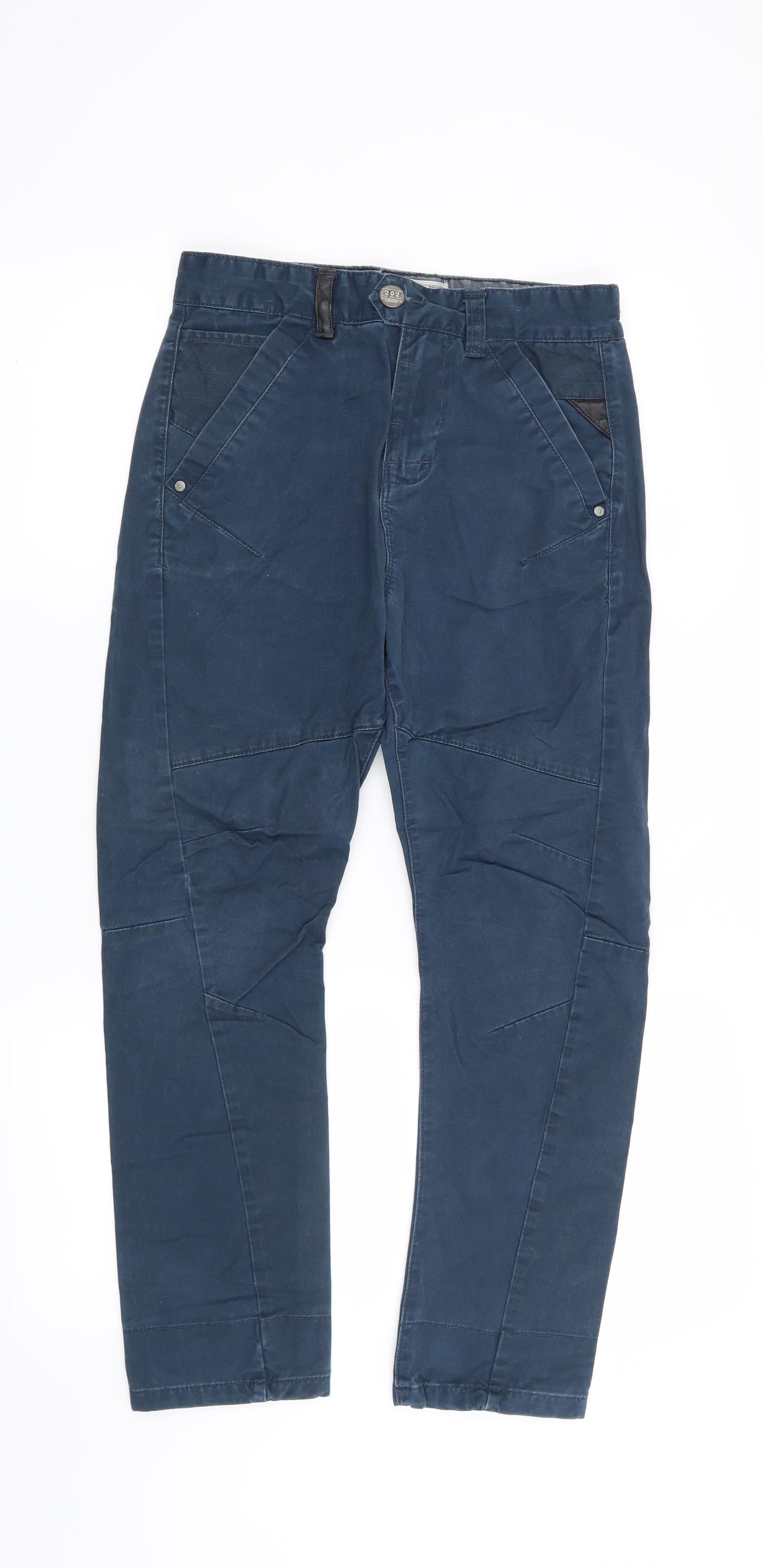 NEXT Boys Blue   Chino Trousers Size 11 Years