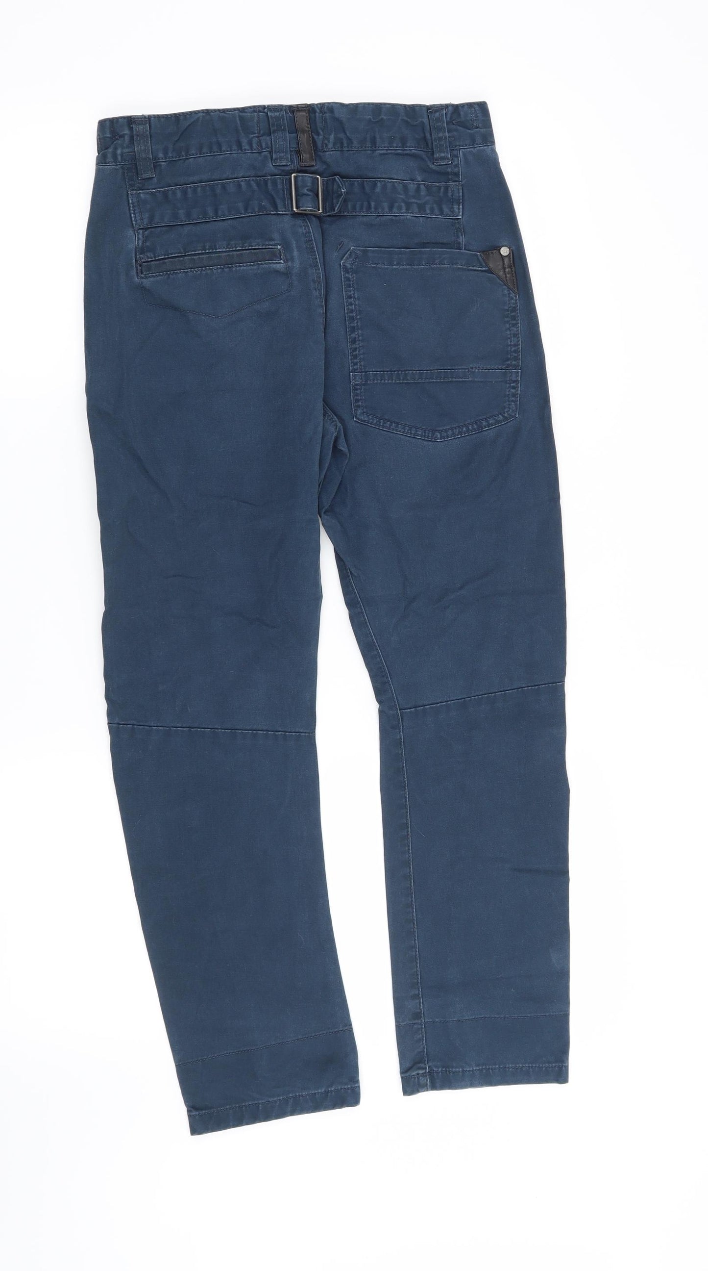 NEXT Boys Blue   Chino Trousers Size 11 Years