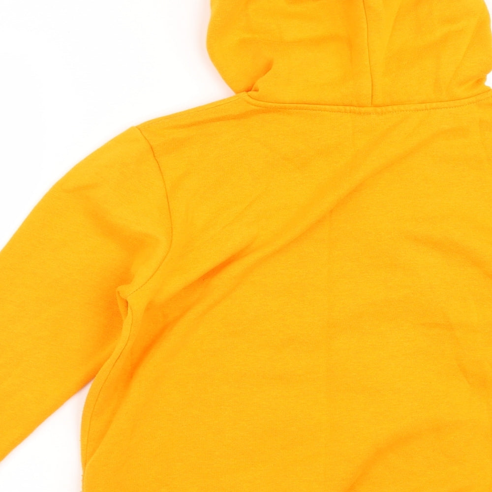 Carbrini Boys Orange   Pullover Hoodie Size 10-11 Years