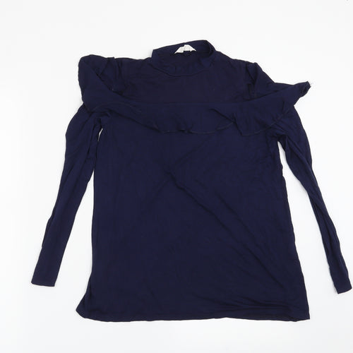 Candy Couture Girls Blue   Basic T-Shirt Size 14 Years