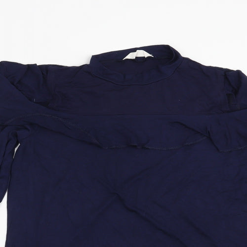 Candy Couture Girls Blue   Basic T-Shirt Size 14 Years