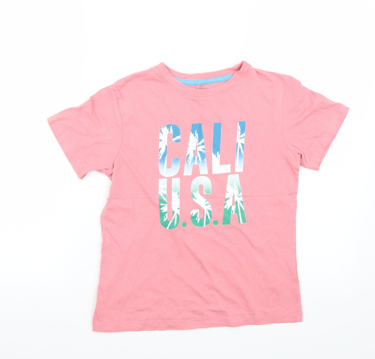 Primark Girls Pink   Basic T-Shirt Size 9-10 Years