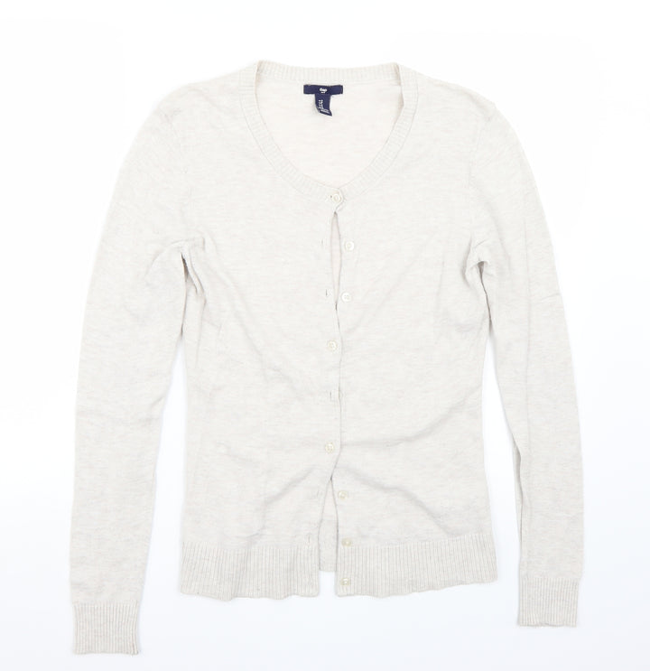 Gap Womens White Pullover Jumper Size S