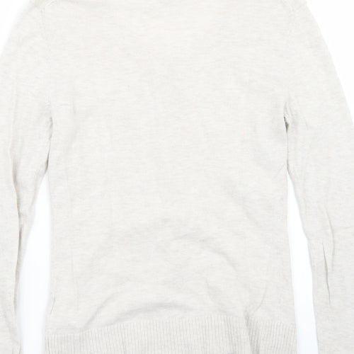 Gap Womens White   Pullover Jumper Size S