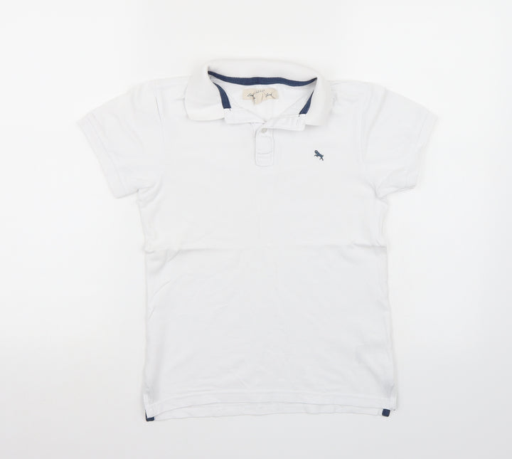 H&M Boys White Basic T-Shirt Size 8 Years