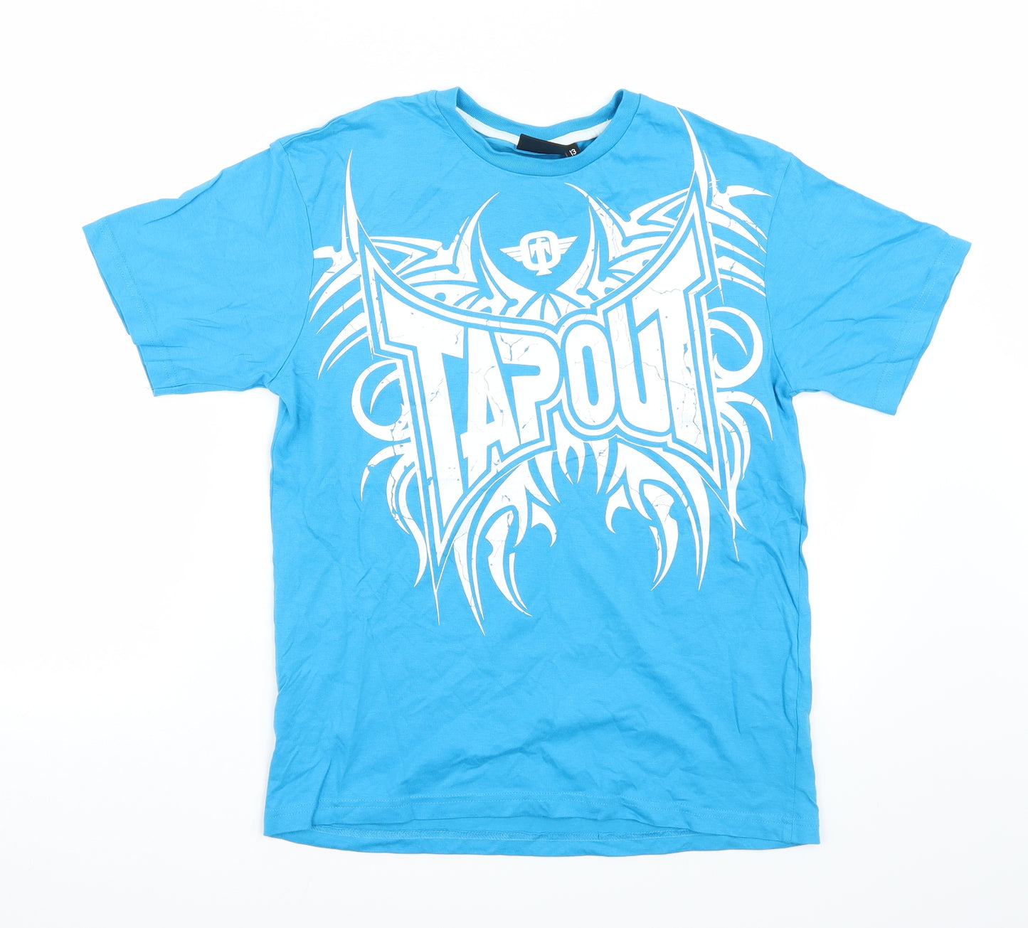 Tapout Boys Blue   Basic T-Shirt Size 13 Years