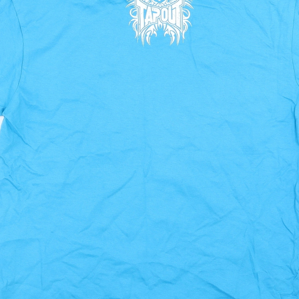 Tapout Boys Blue   Basic T-Shirt Size 13 Years