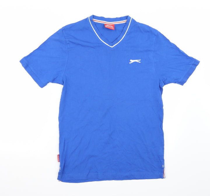 Slazenger Womens Blue Basic T-Shirt Size S