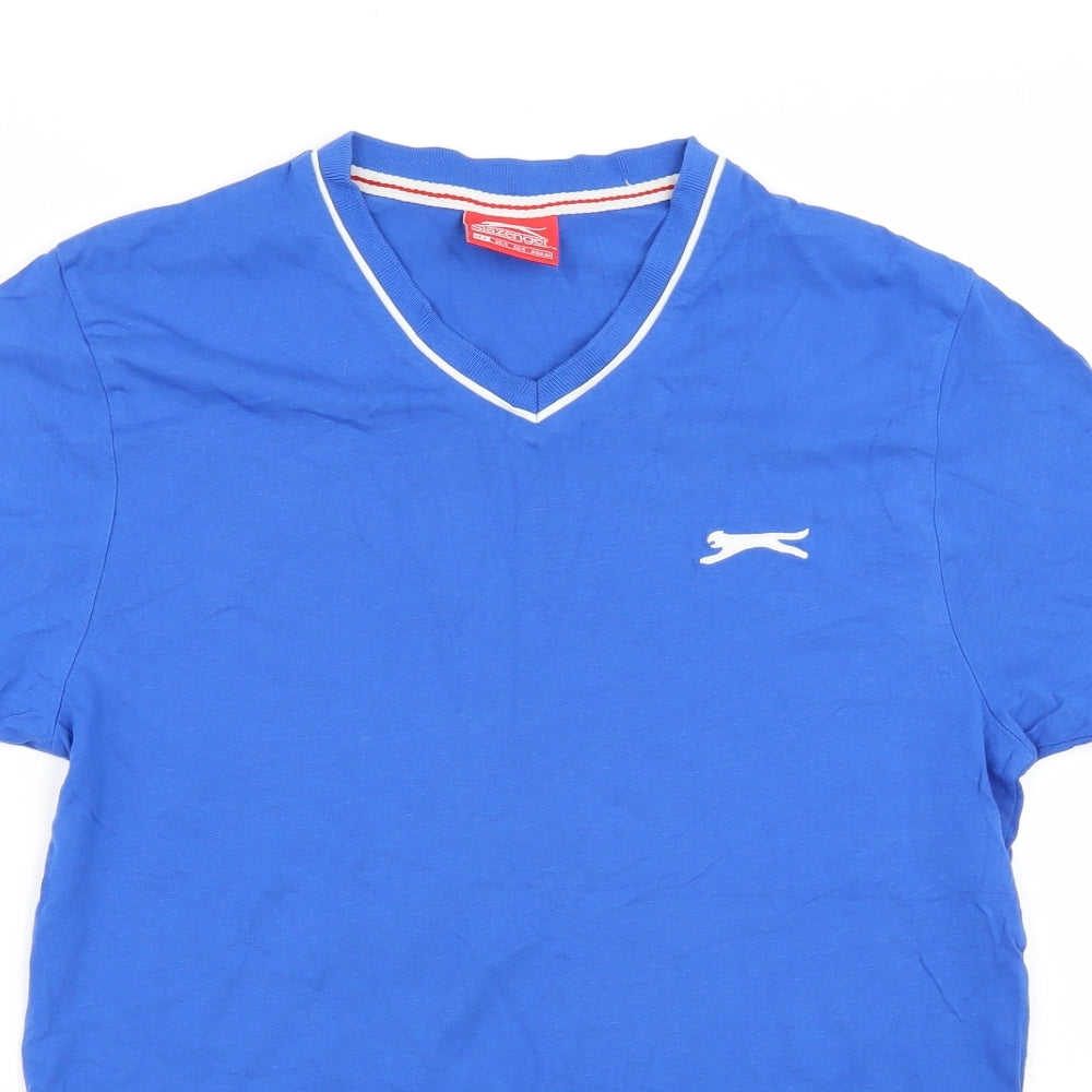 Slazenger Womens Blue   Basic T-Shirt Size S