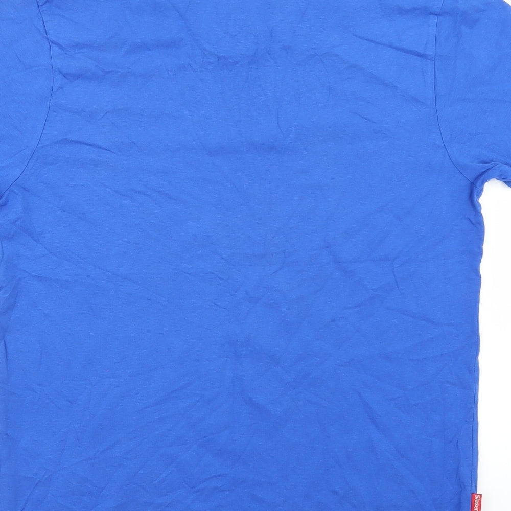Slazenger Womens Blue   Basic T-Shirt Size S