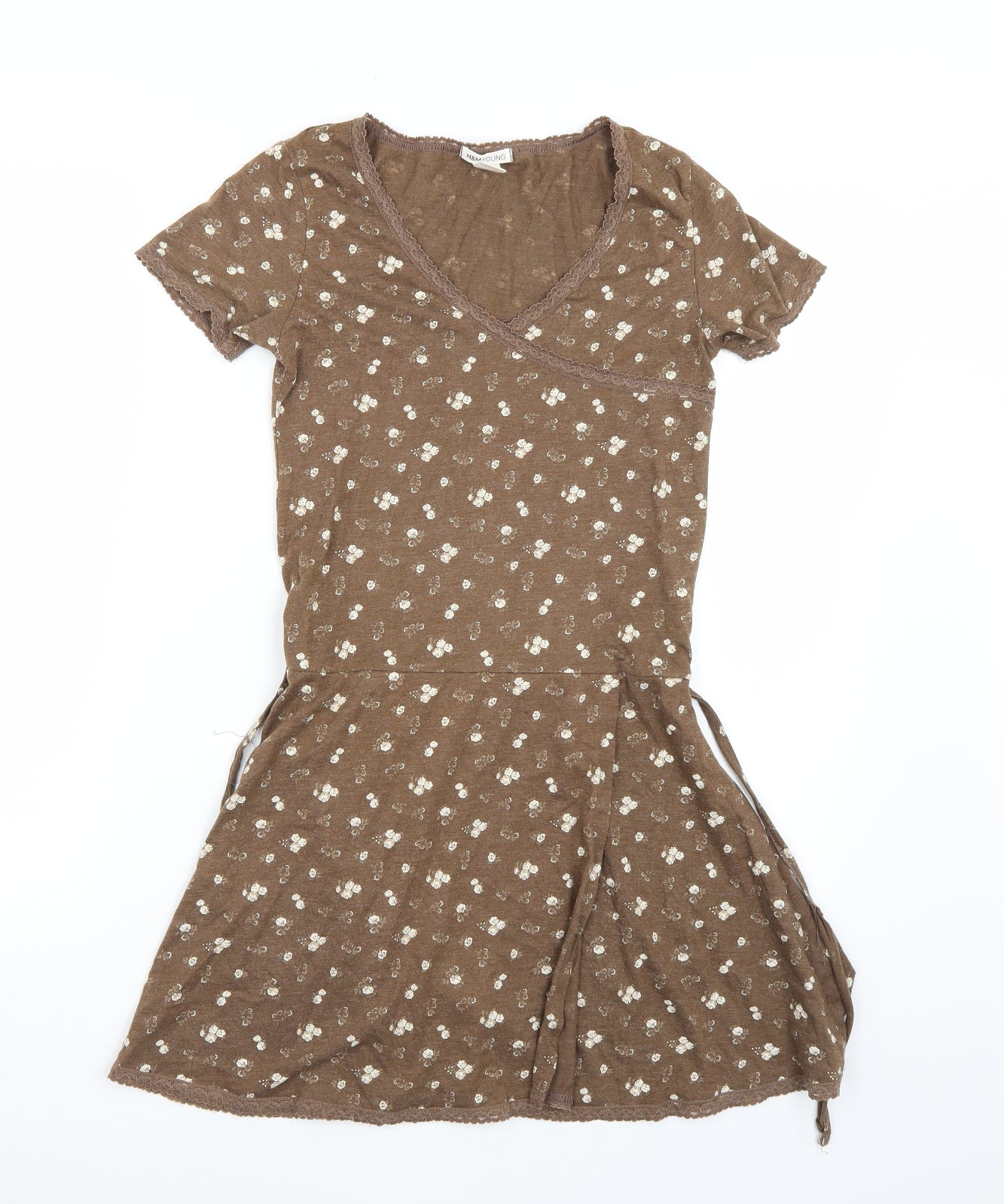 H&M Girls Brown   A-Line  Size 13-14 Years