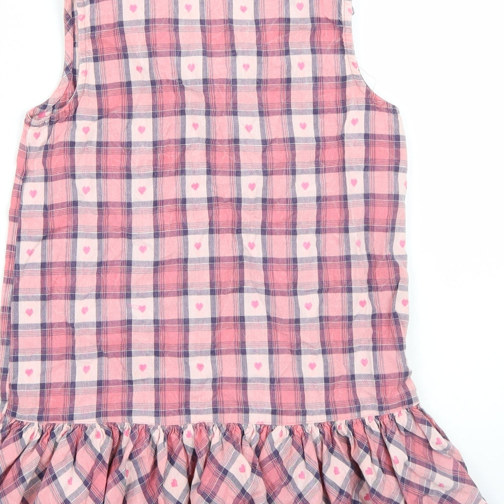 Tammy Girls Pink Check  A-Line  Size 11-12 Years