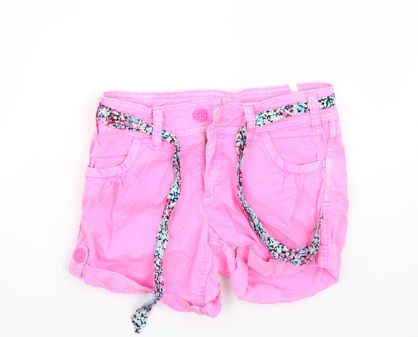 H&M Girls Pink   Bermuda Shorts Size 11-12 Years