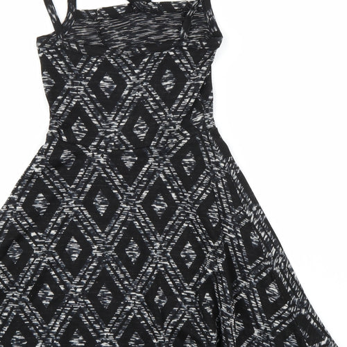 Topshop Womens Black   A-Line  Size 6