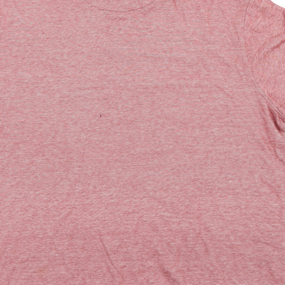 Marks and Spencer Mens Red    T-Shirt Size L