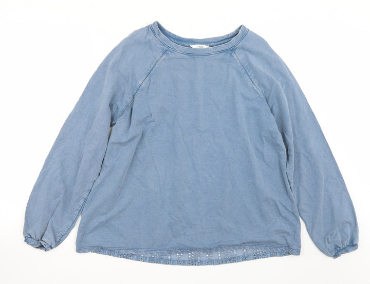 NEXT Womens Blue Pullover Jumper Size 14
