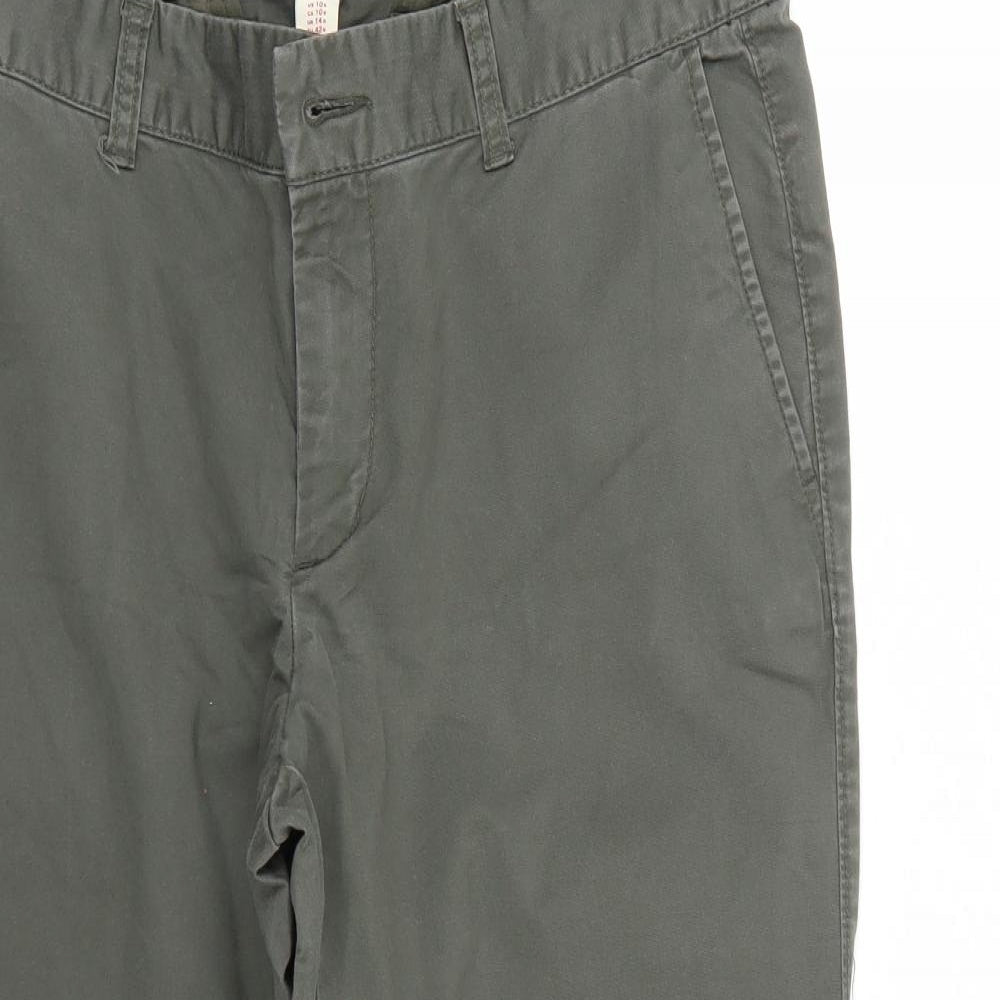 Gap Womens Green   Cropped Trousers Size 10 L26 in