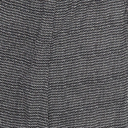 H&M Womens Black   Trousers  Size 10 L28 in