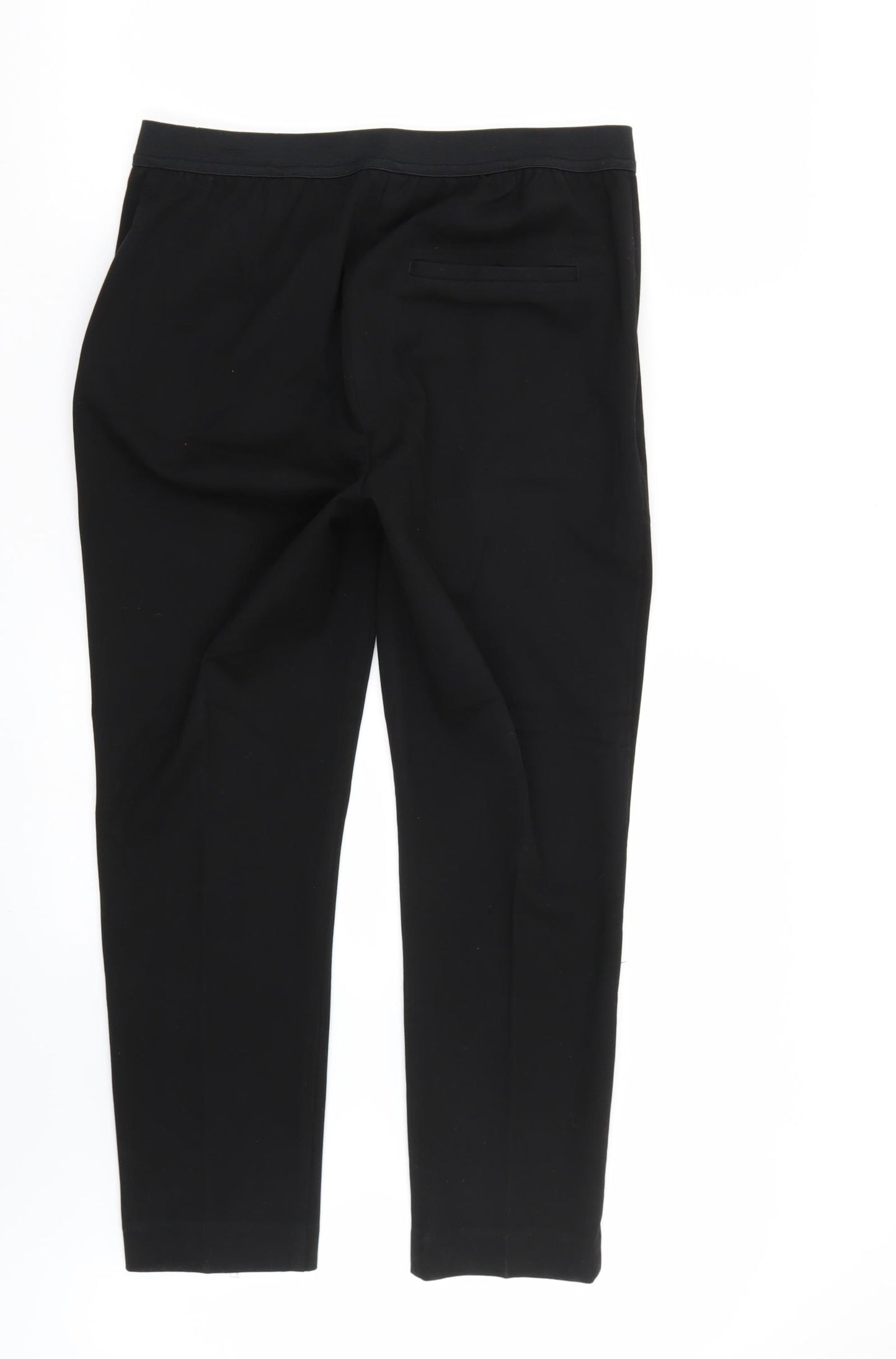 H&M Womens Black   Trousers  Size 12 L28 in