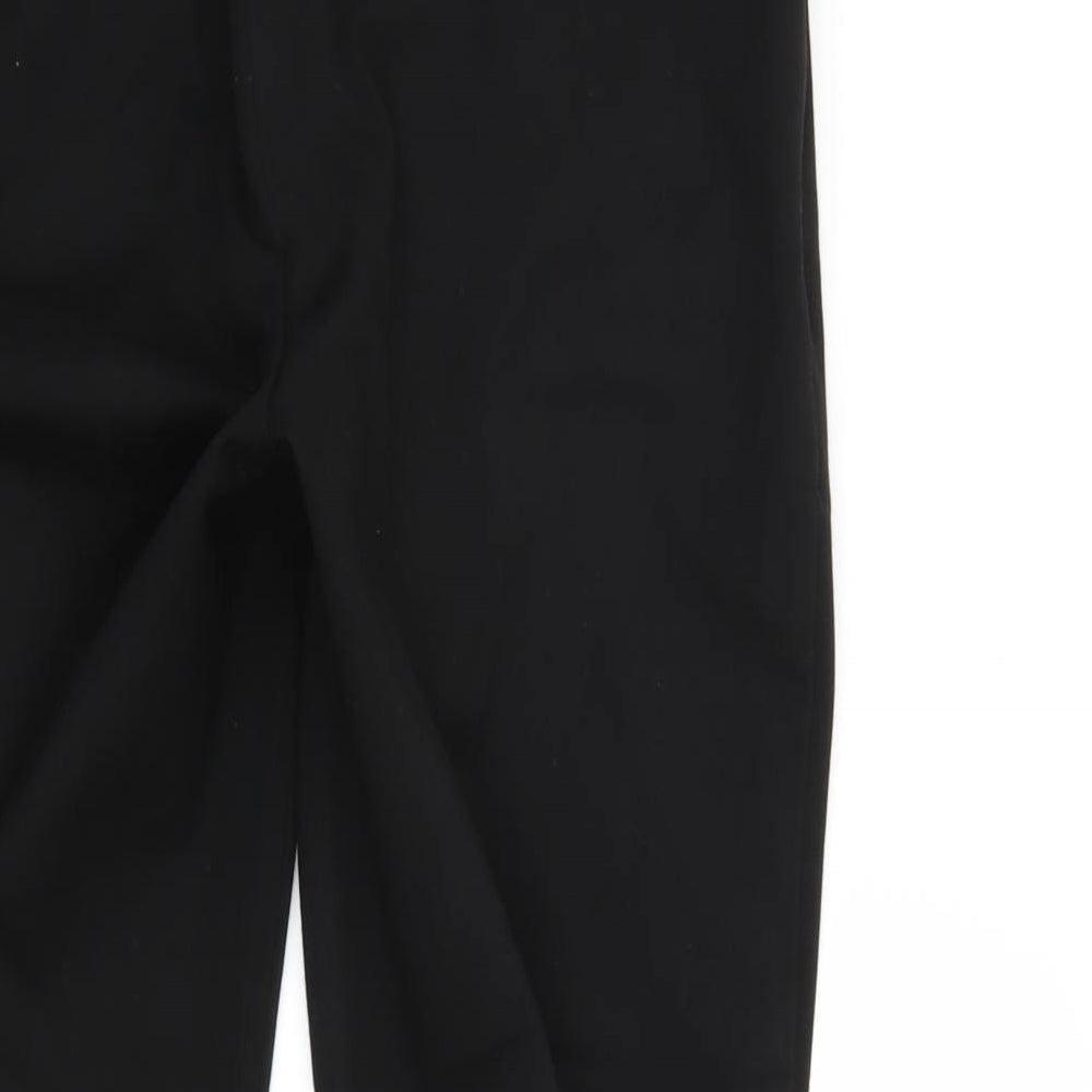 H&M Womens Black   Trousers  Size 12 L28 in