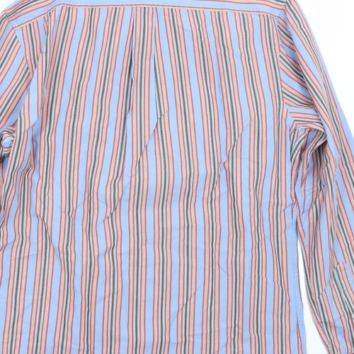 Gap Mens Blue Striped   Button-Up Size S