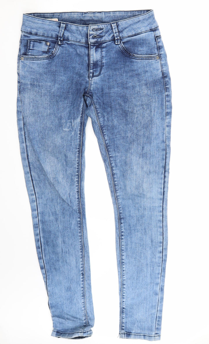 Clockhouse Womens Blue Straight Jeans Size 38 L29 in