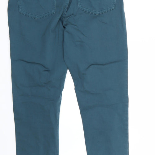 Marks and Spencer Womens Green   Skinny Jeans Size 8 L27 in
