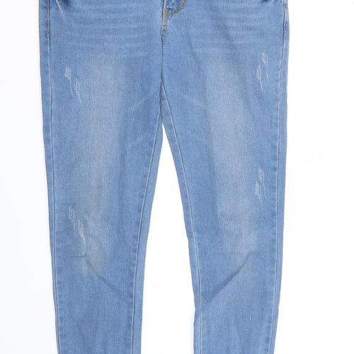 Preworn Womens Blue   Cropped Jeans Size 30 L27 in