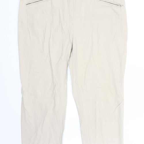 Canada Womens Beige   Trousers  Size 34 L27 in