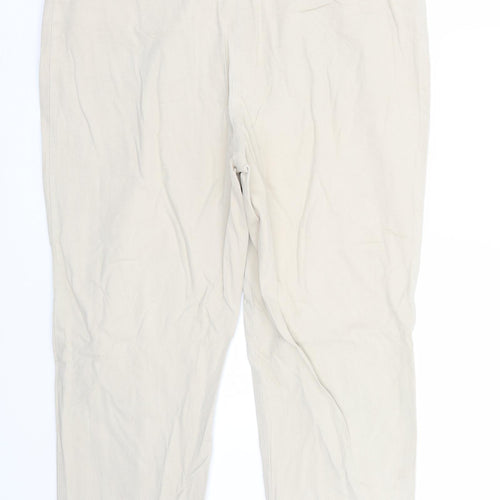 Canada Womens Beige   Trousers  Size 34 L27 in