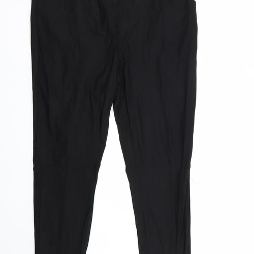 George Womens Black   Trousers  Size 14 L26 in